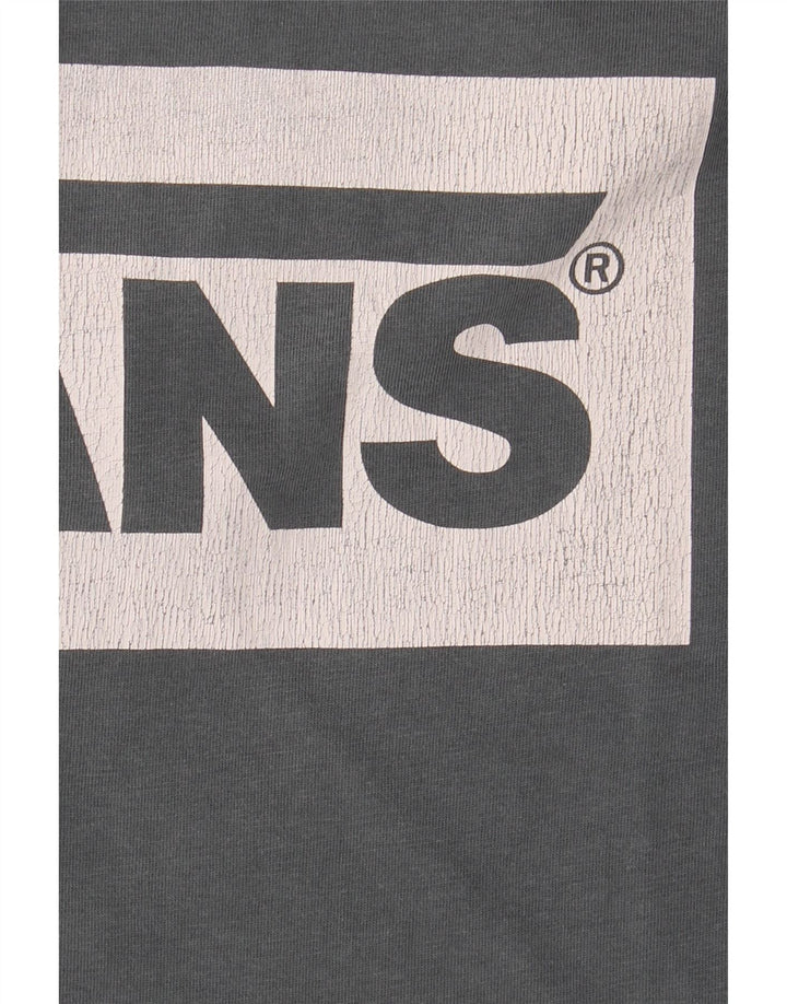 Vans muška klasična majica kratkih rukava velika siva s grafičkim motivima