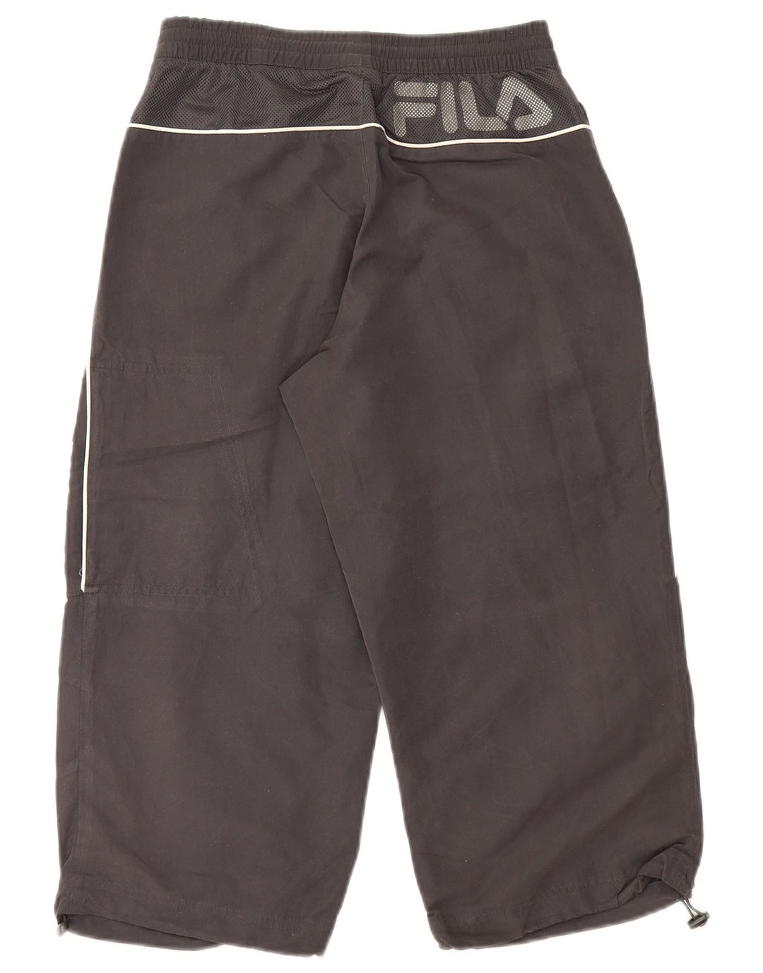 Fila Muške Graphic Capri Trenirke Hlače male sive poliesterske