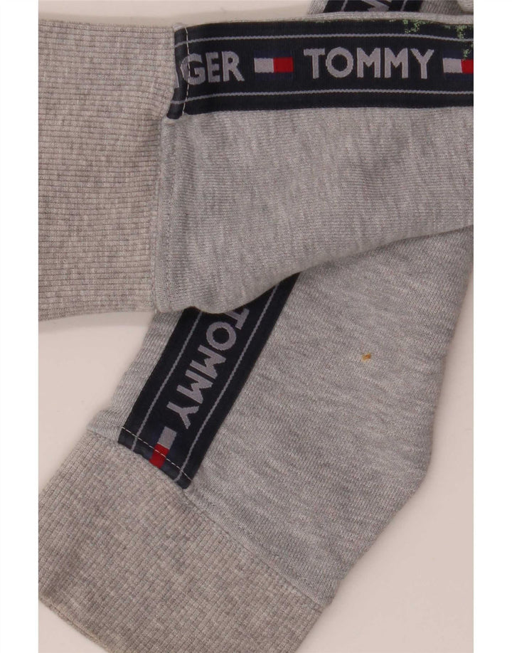 Tommy Hilfiger muški džemper s kapuljačom s patentnim zatvaračem srednje sive boje