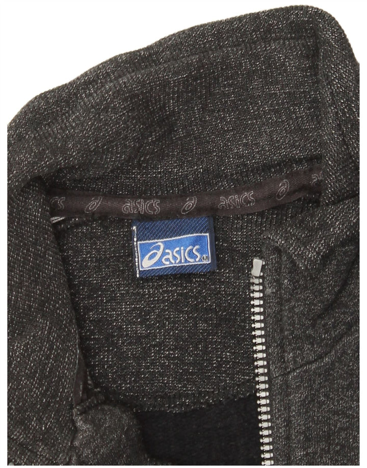 Asics muška trenirka s grafičkim motivima, mala siva jakna