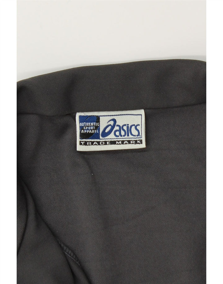 ASICS muška gornja jakna od trenirke, mali sivi poliester