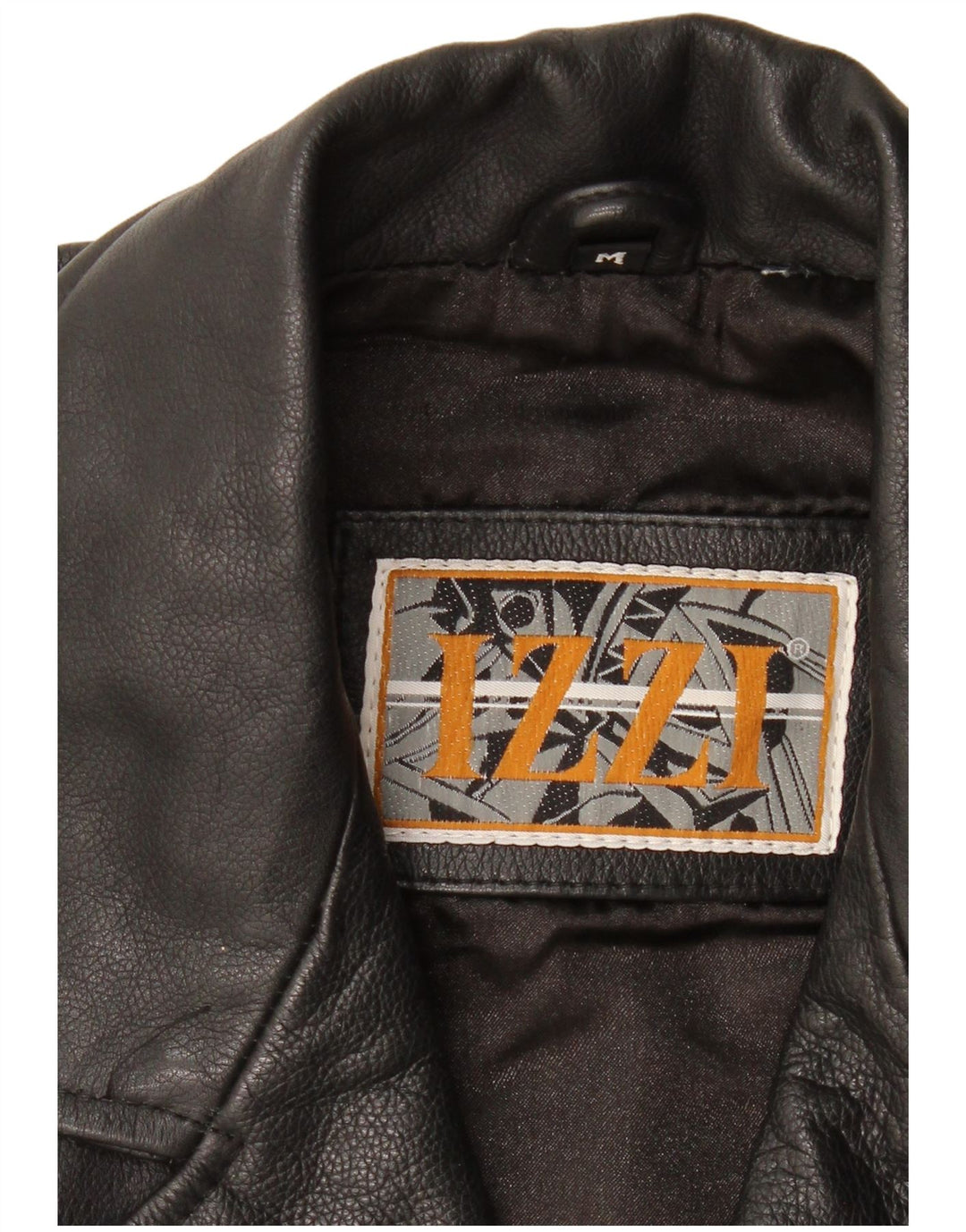 Izzi ženska kožna jakna UK 14 srednje crna