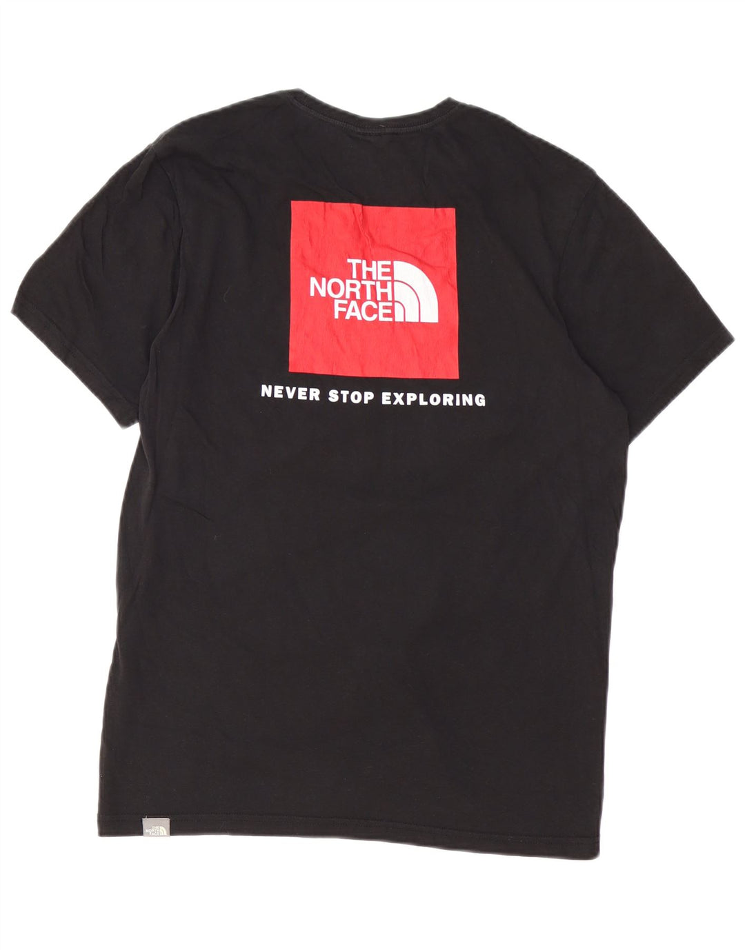 The North Face muška majica s grafičkim motivima srednje crna