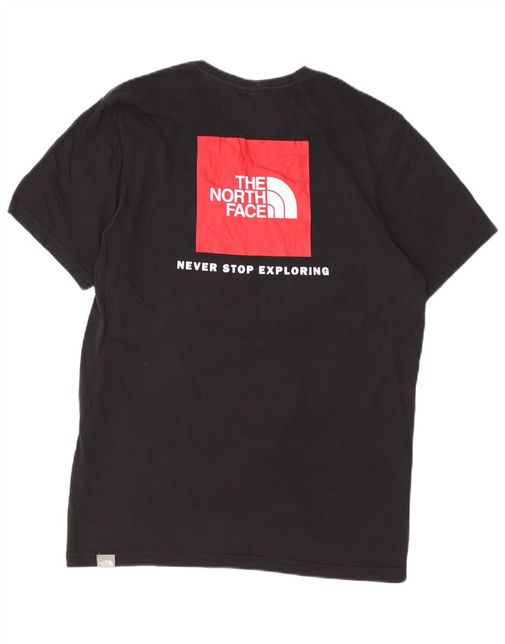 The North Face muška majica s grafičkim motivima srednje crna