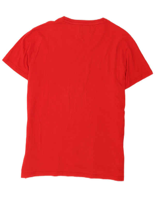 Tommy Hilfiger Top majica kratkih rukava 2XL, crveni pamuk