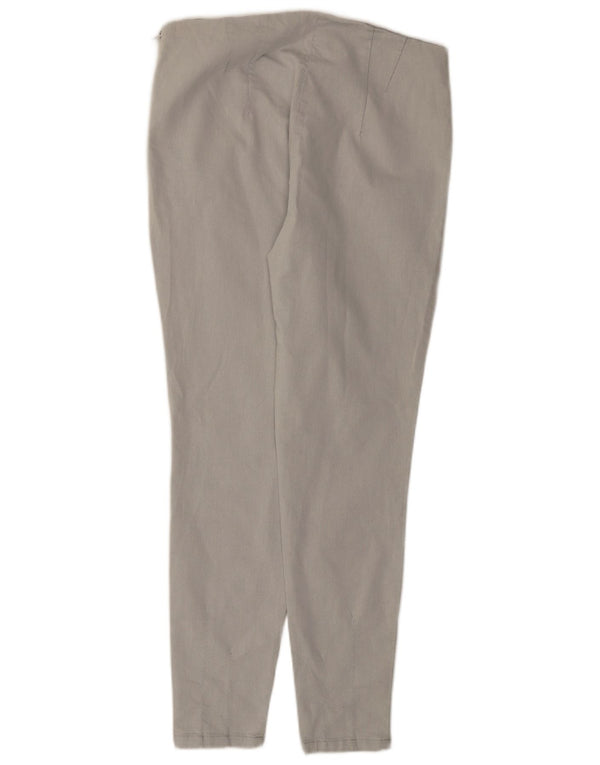 Phase Eight Ženske uske ležerne hlače UK 16 Large W34 L29 Sivi pamuk