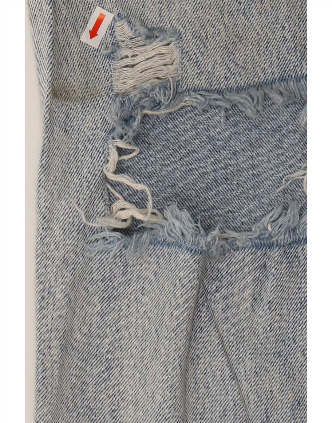 ZARA Womens High Rise Distressed Bootcut Jeans EU 38 Small W28 L29 Blue Vintage Zara and Second-Hand Zara from Messina Hembry 