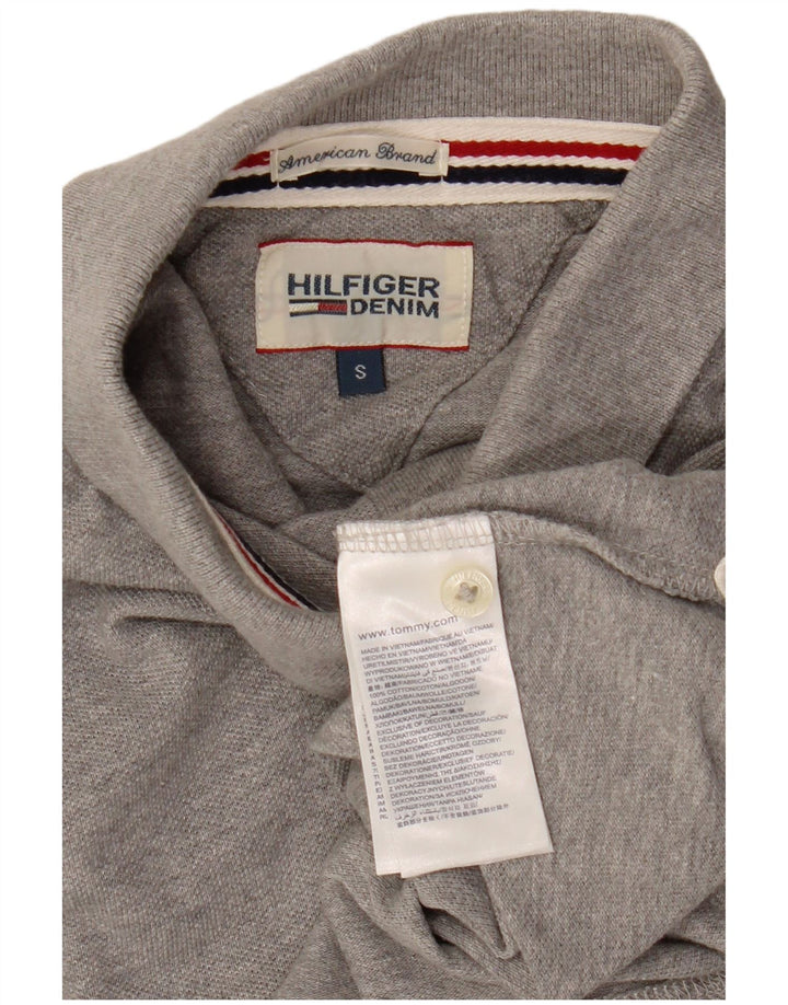 TOMMY HILFIGER Muška polo majica Mala siva pamuk