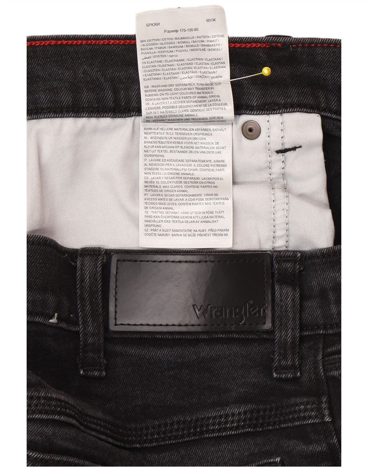 Wrangler muške ravne traperice W34 L32 sivi pamuk