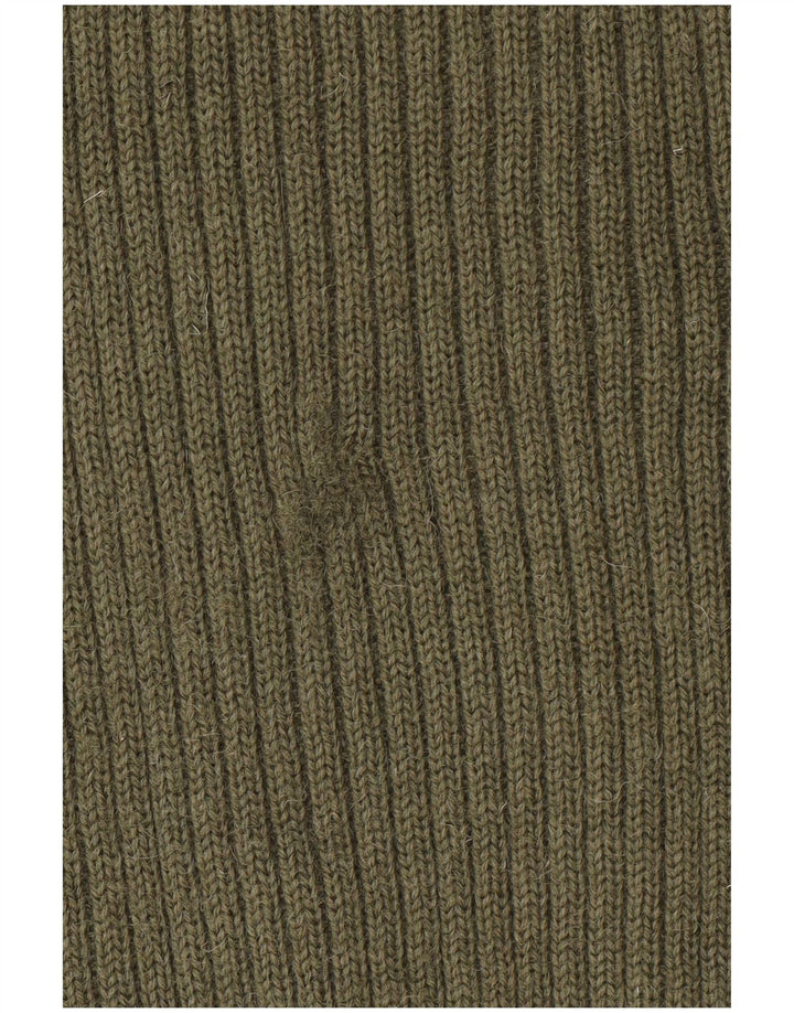 VINTAGE muški vojni džemper s okruglim izrezom, veliki kaki