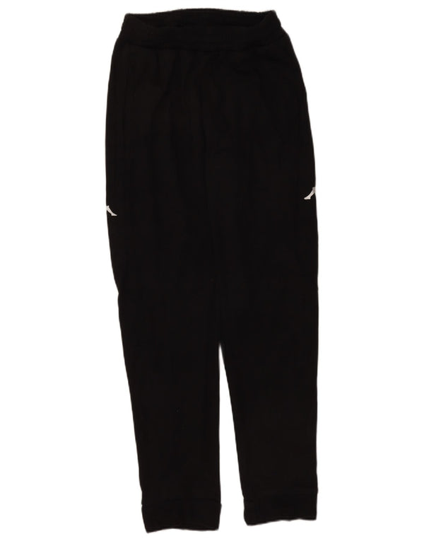 Kappa Ženska trenirka Hlače Joggers UK 8 Male crne pamučne