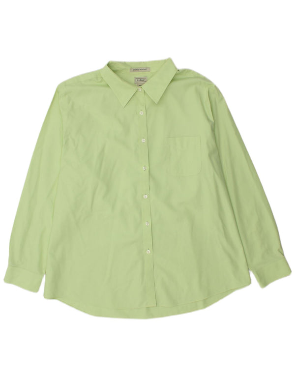 L.L.BEAN ženska košulja UK 22 3XL zeleni pamuk