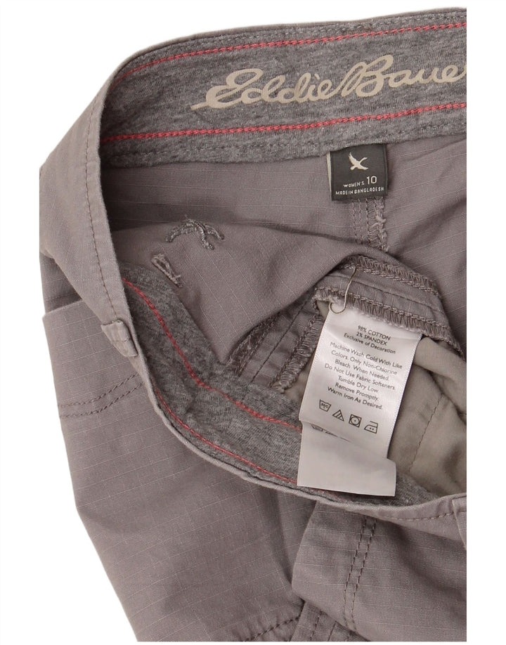 Eddie Bauer Ženske skraćene hlače US 10 Large W34 L24 Sivi pamuk