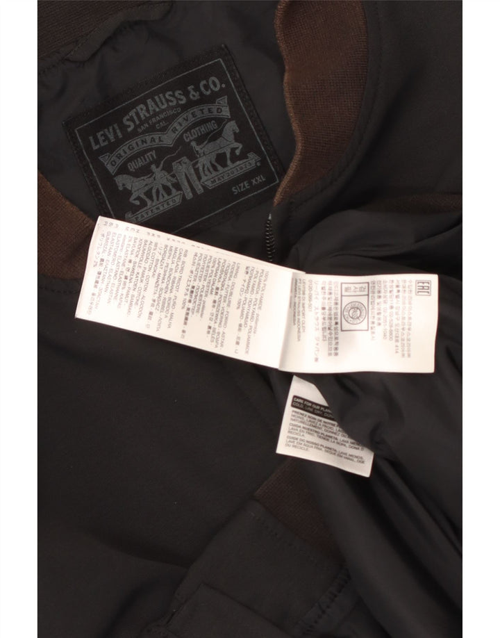Levi's muška bomber jakna UK 44 2XL crni poliamid
