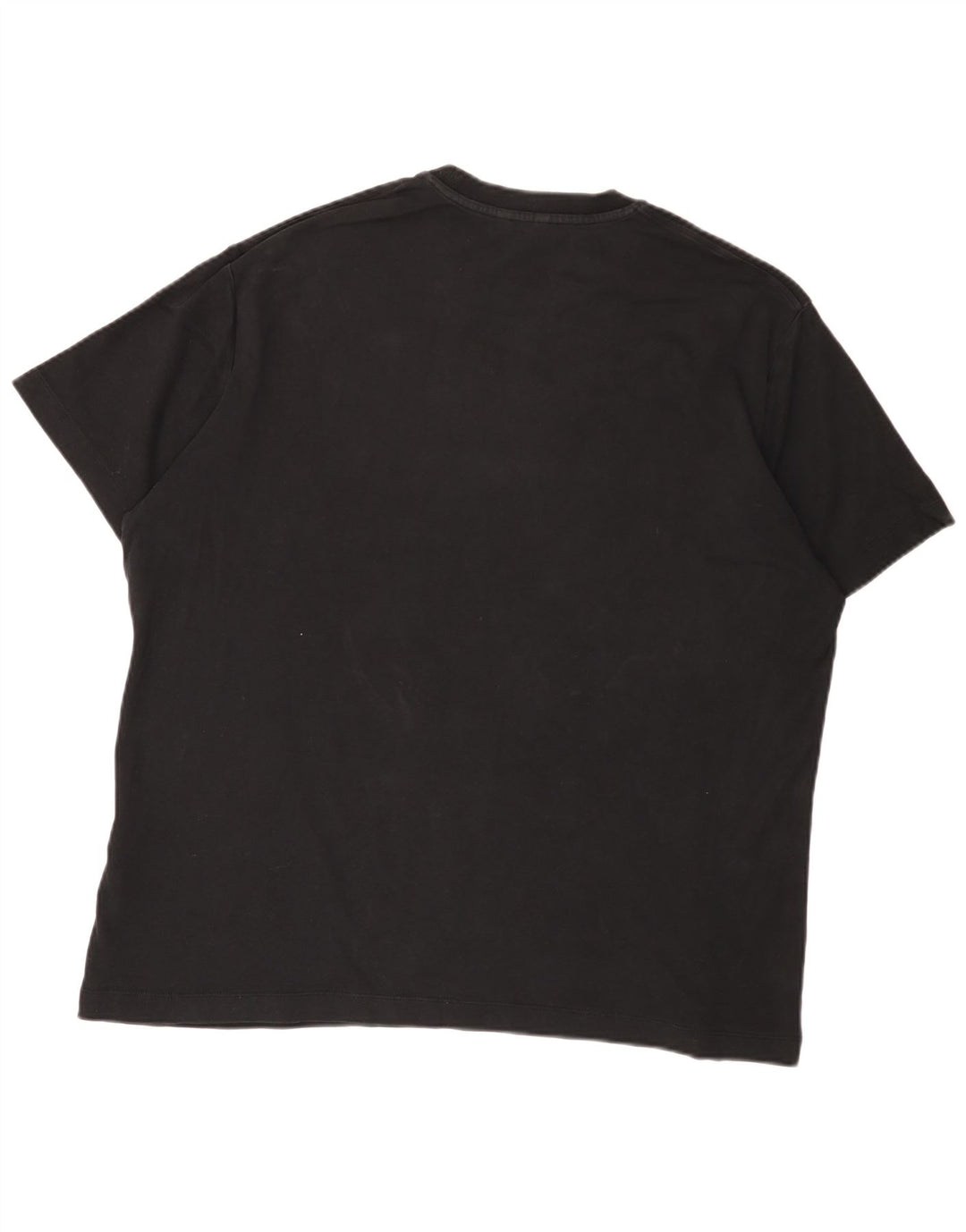Massimo Dutti muška majica kratkih rukava 2XL crni pamuk