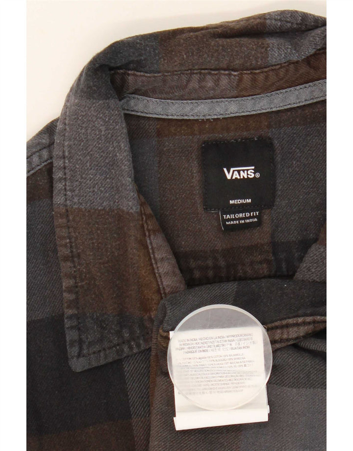 Vans muška flanelska košulja kroja srednje boje, pamuk