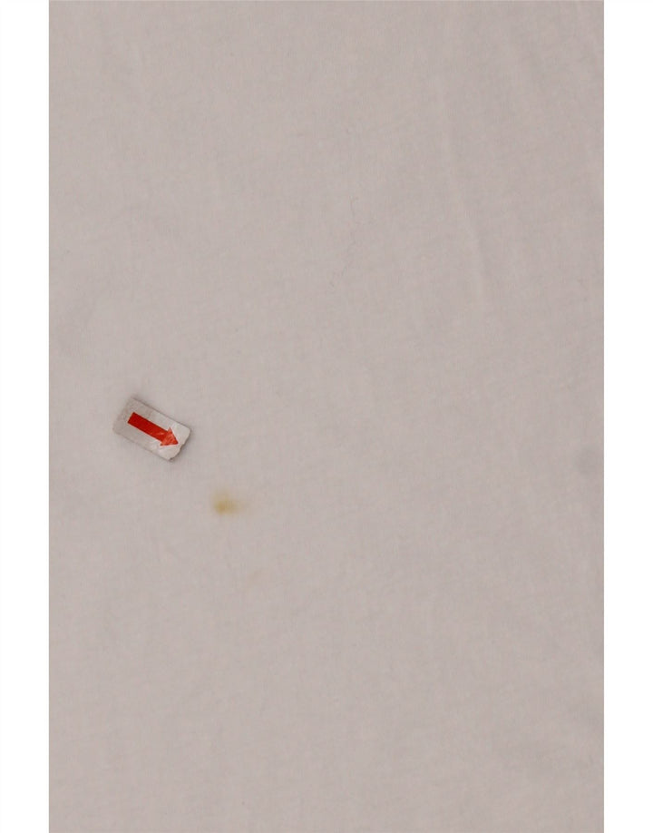 AVIREX ženska majica kratkih rukava s grafičkim motivima UK 22 2XL bijeli pamuk