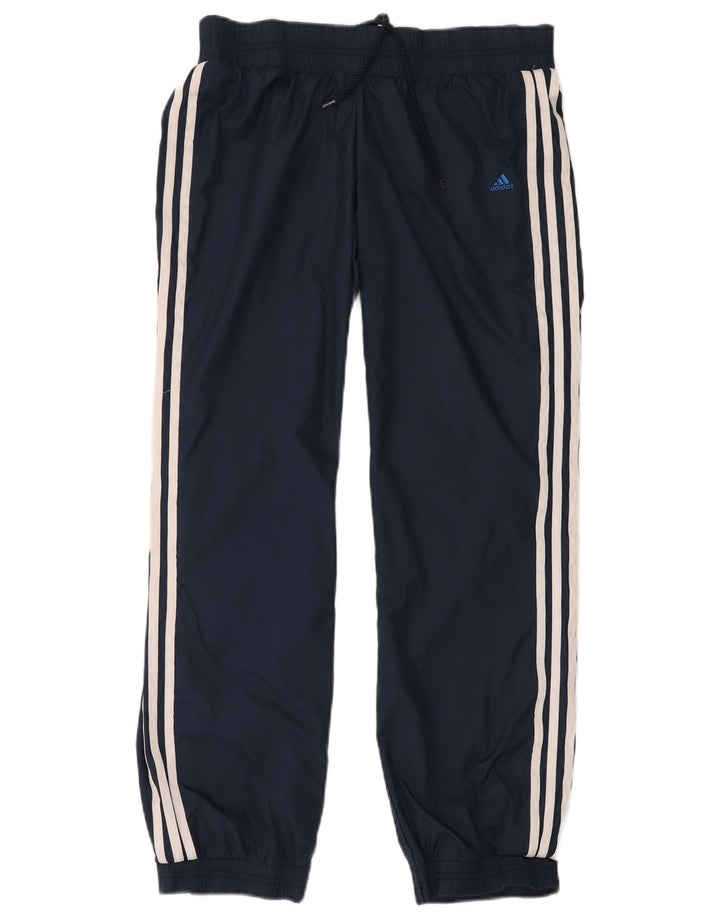 ADIDAS Ženska trenirka Hlače Joggers UK 10 Male tamnoplave poliamidne