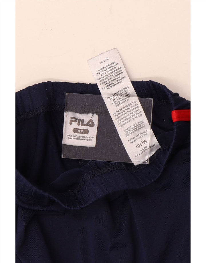 Hlače od trenirke Fila Boys Graphic 9-10 Years Medium Navy Blue Poliester