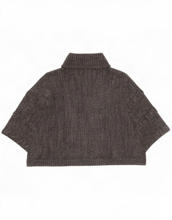 South Ženski Bolero džemper 1/2 rukava UK 16/18 Large Grey Flected Acrylic