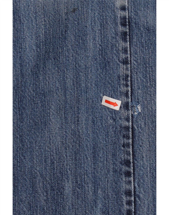 Carrera Mens 710 Regular Straight Jeans W34 L28 Plavi pamuk