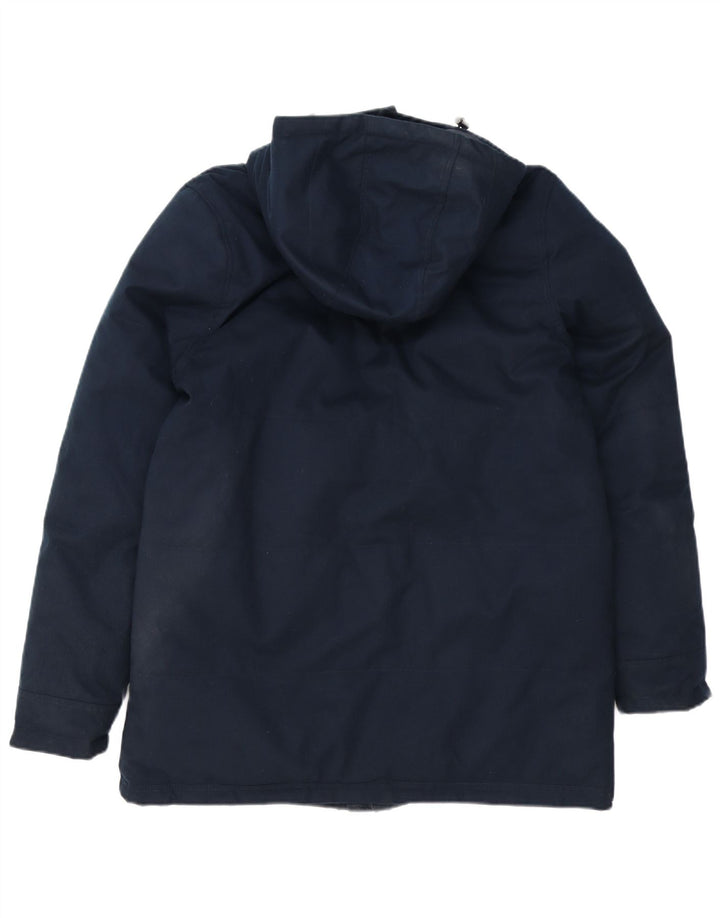 Crew Clothing Muška podstavljena jakna s kapuljačom UK 36 Mala tamnoplava poliester