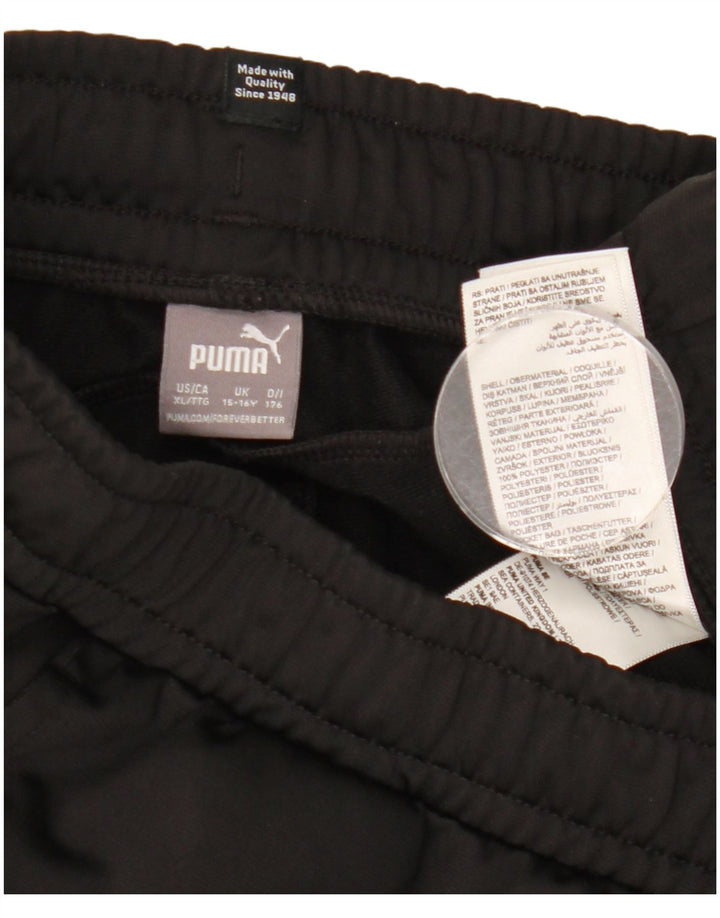 Puma Boys Trenirka Hlače Joggers 15-16 godina crni poliester