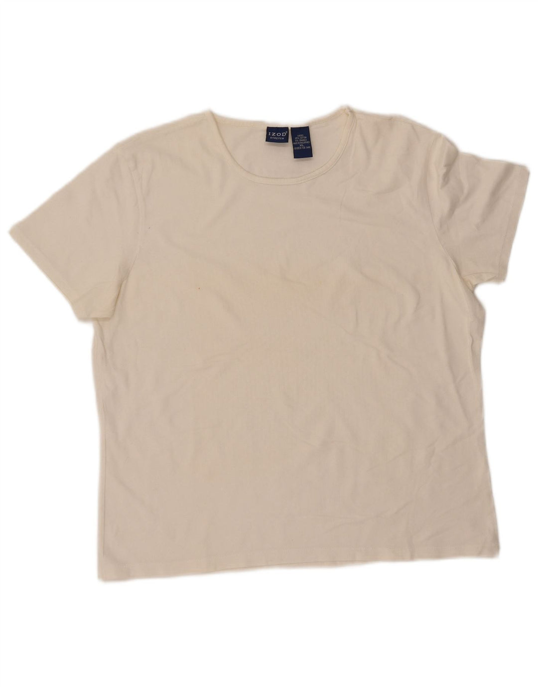 IZOD Ženska majica kratkih rukava UK 18 XL bijeli pamuk