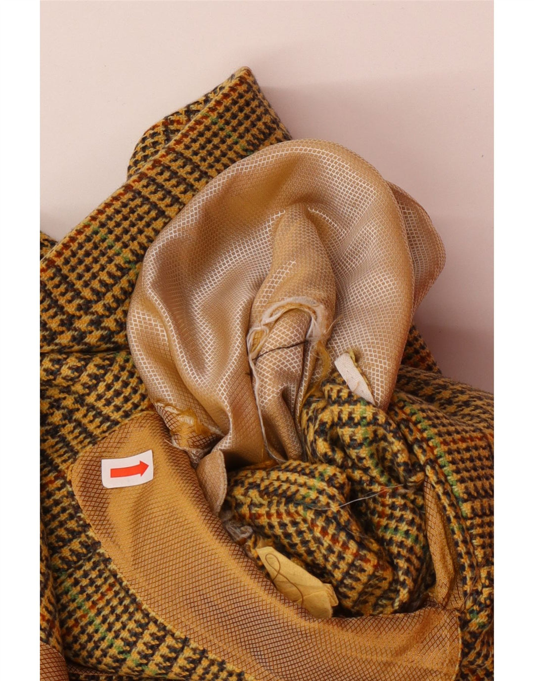 BYBLOS muška jakna sa 3 gumba IT 54 2XL žuta houndstooth