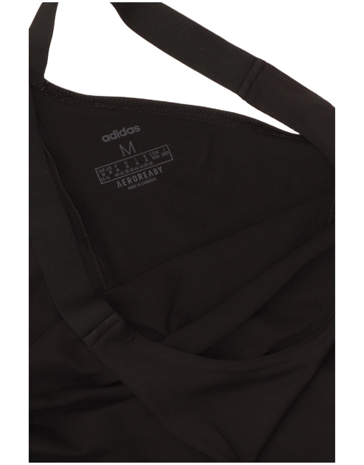 ADIDAS ženski gornji dio prsluka Aeroready UK 12/14 srednje crne boje