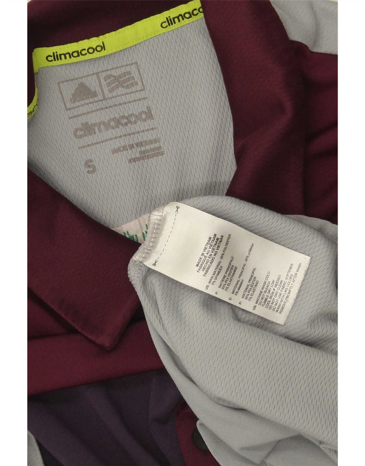 Adidas muška Climacool polo majica male sive boje od poliestera