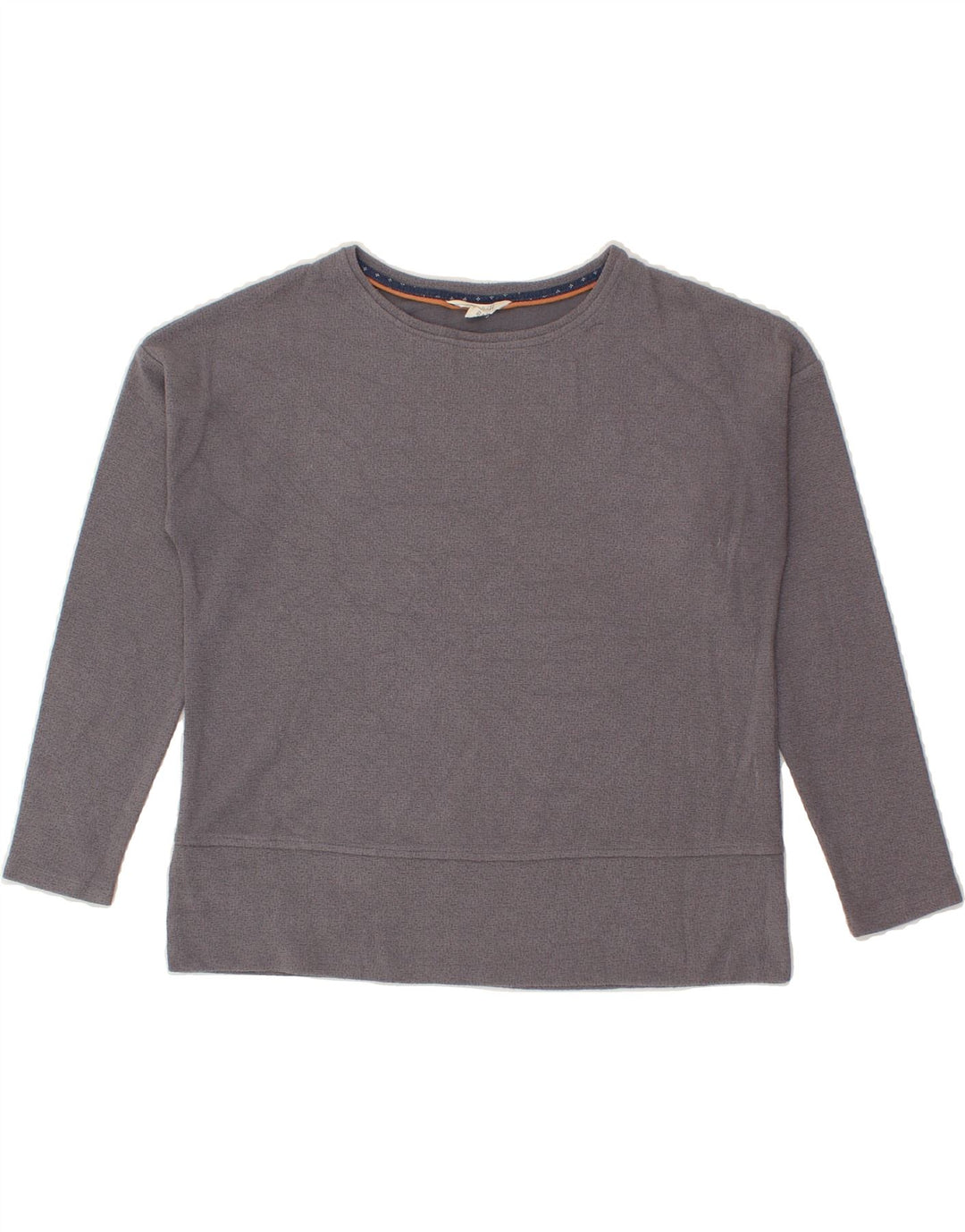 WHITE STUFF Womens Top Long Sleeve UK 10 Small Grey Viscose Vintage White Stuff and Second-Hand White Stuff from Messina Hembry 