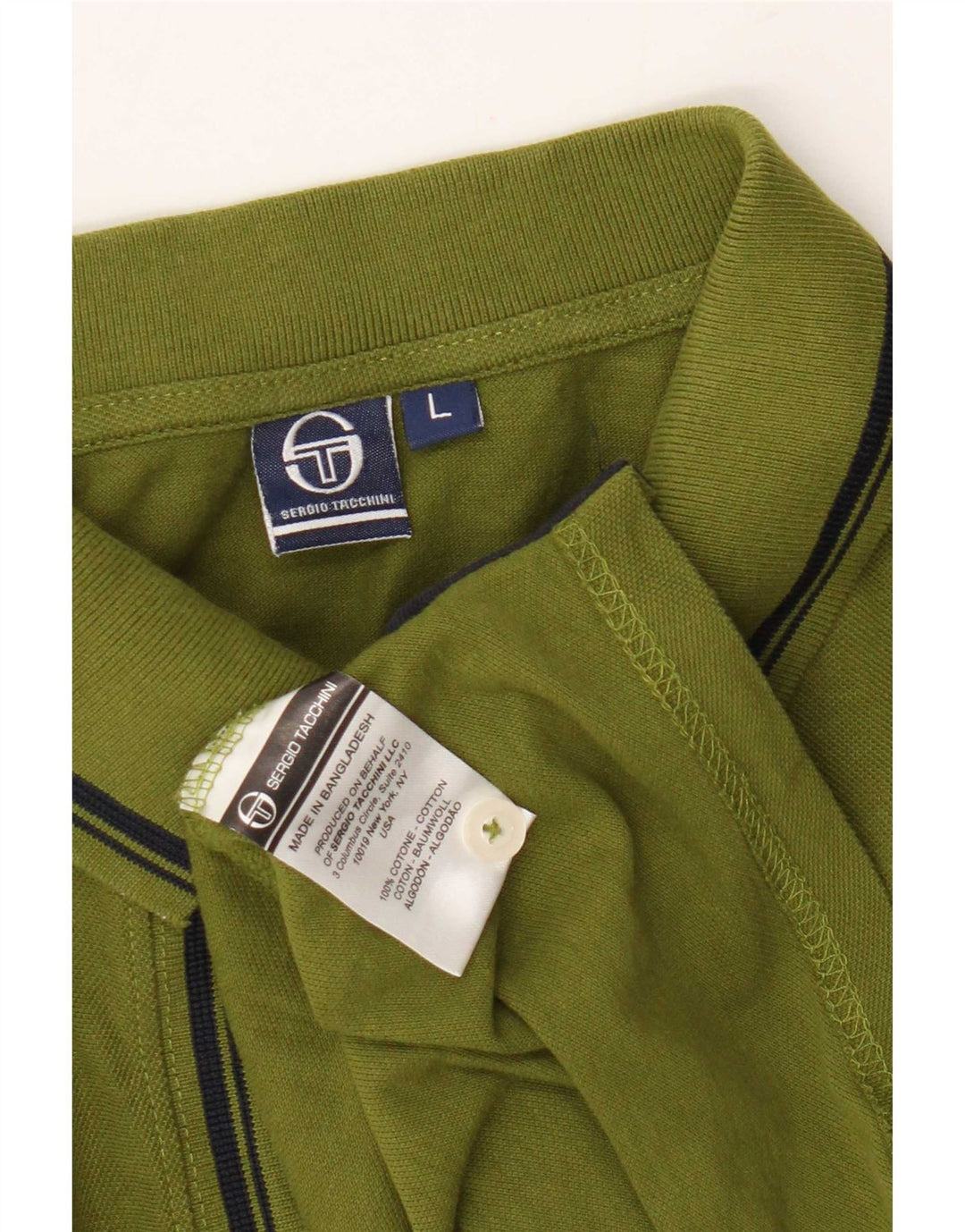 Sergio Tacchini muška polo majica veliki kaki pamuk