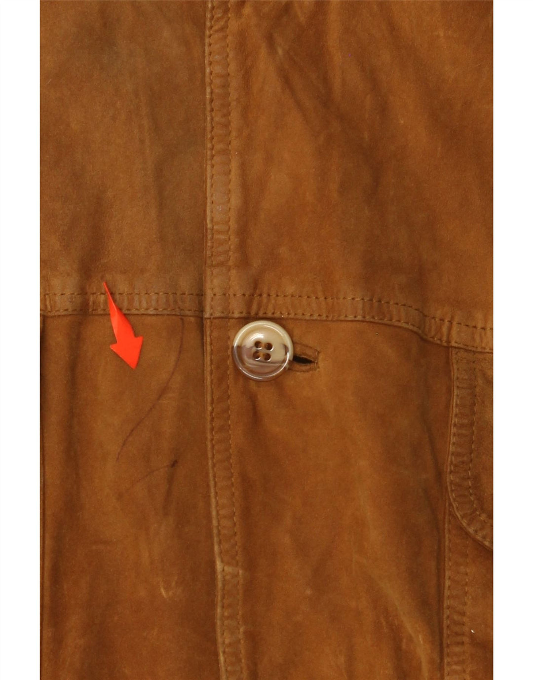 VINTAGE muška bomber jakna od brušene kože IT 54 2XL smeđa koža