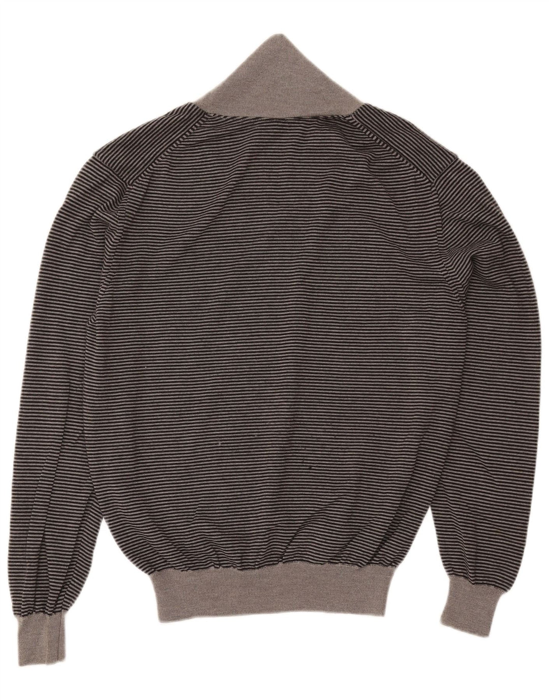 Daniele Alessandrini muški džemper s V-izrezom IT 54 XL siva na pruge