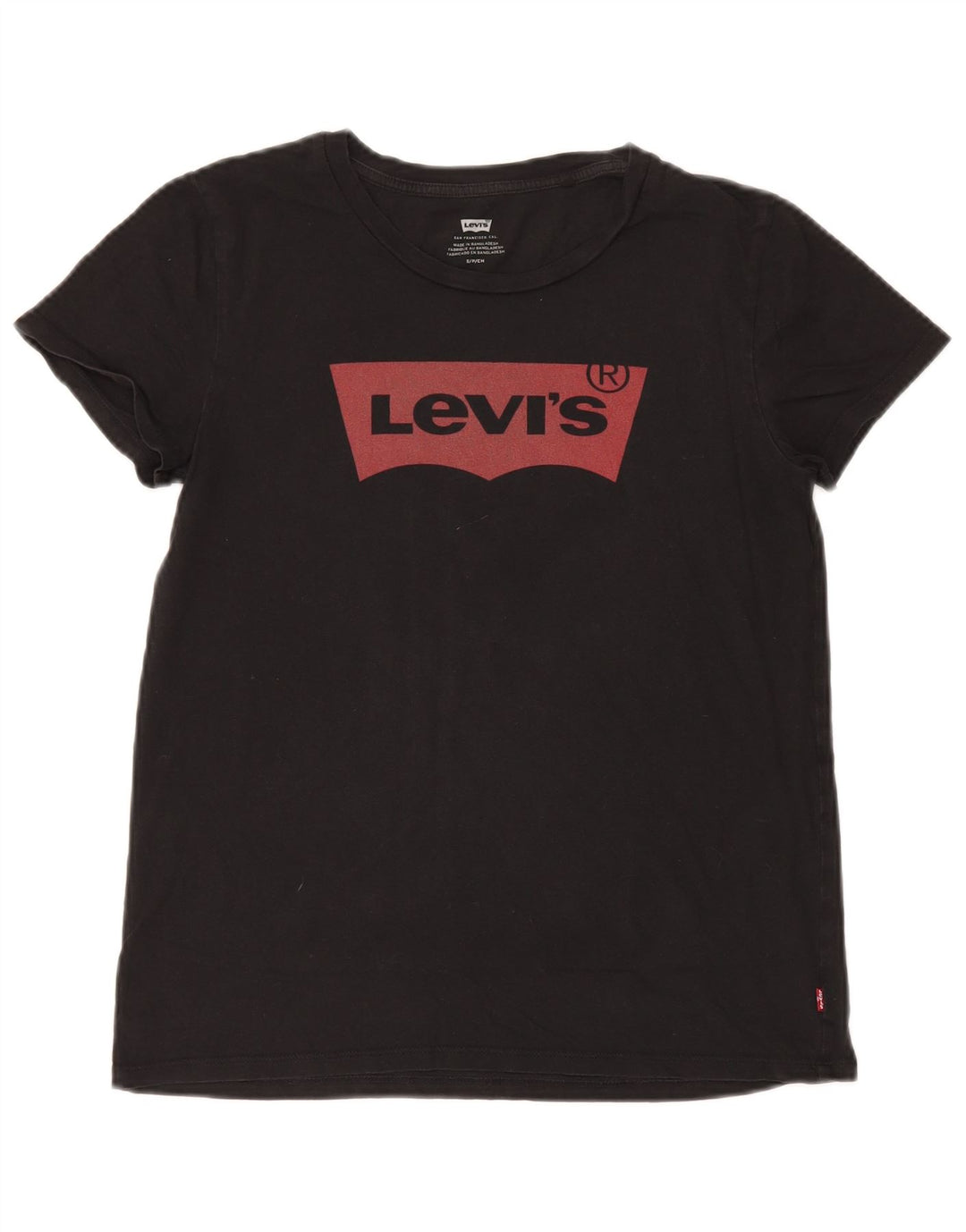 Levi's ženska majica kratkih rukava s grafičkim motivima UK 10 Small Black