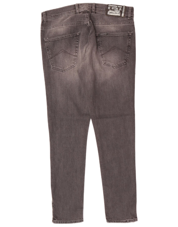 Carrera Mens 737 Skinny Jeans IT 50 Large W34 L30 Sivi pamuk
