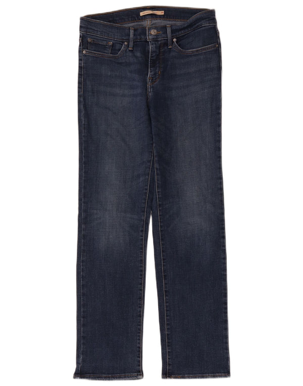 Levi's ženske ravne traperice 314 za oblikovanje W29 L30 plavi pamuk