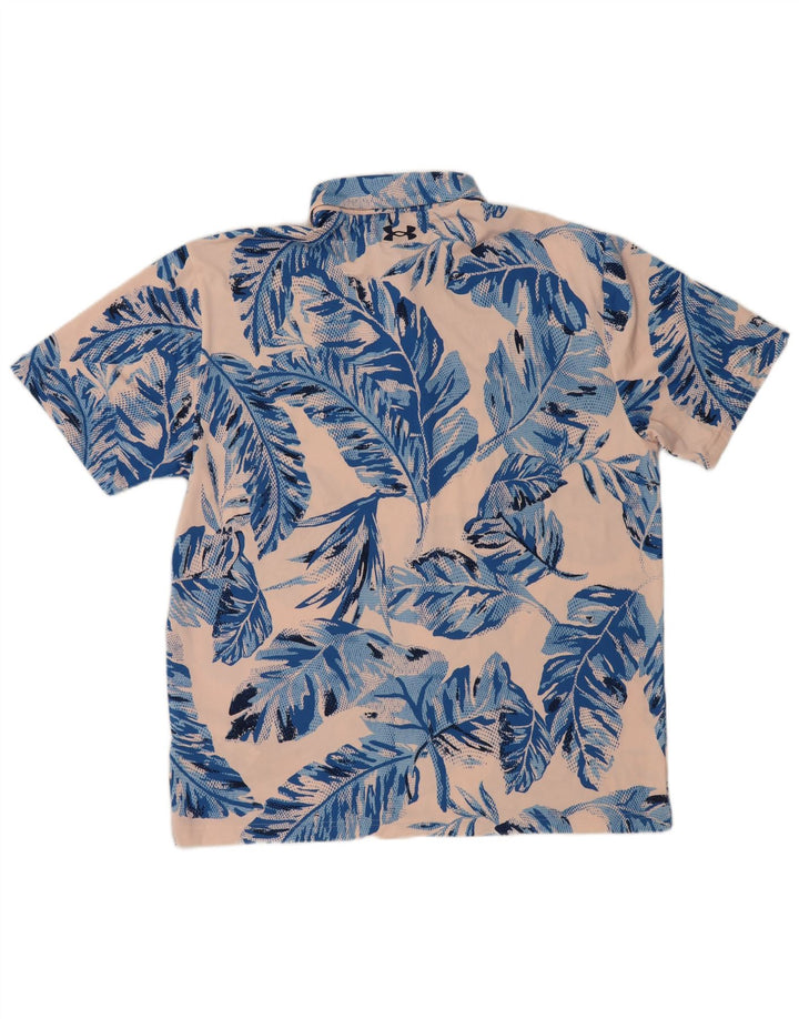 Puma muška polo majica Large Pink Floral Polyester