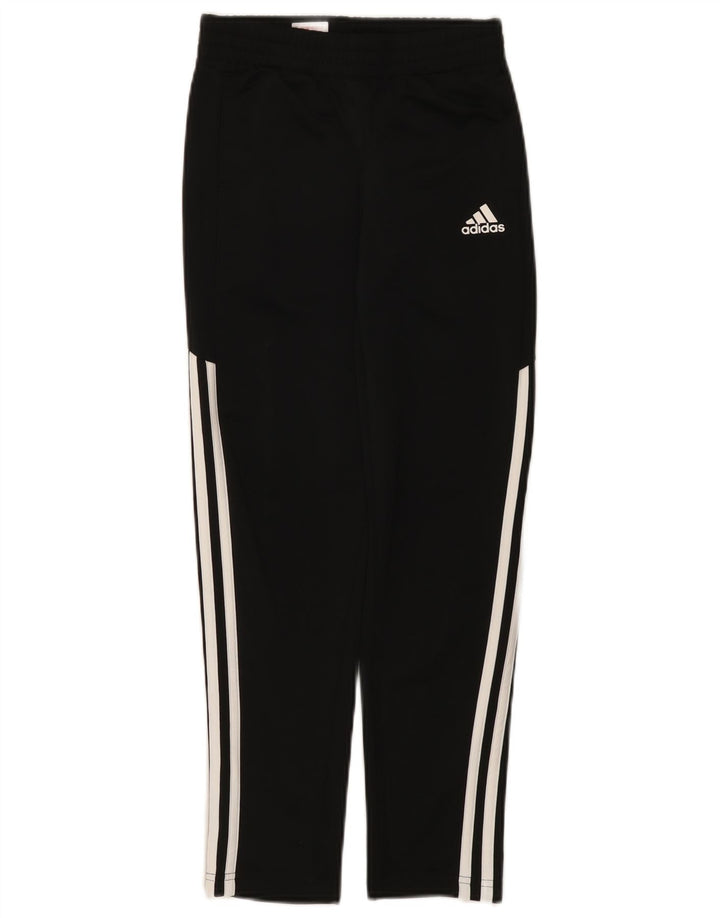 Adidas Hlače za trenirku za dječake 9-10 godina crne poliesterske