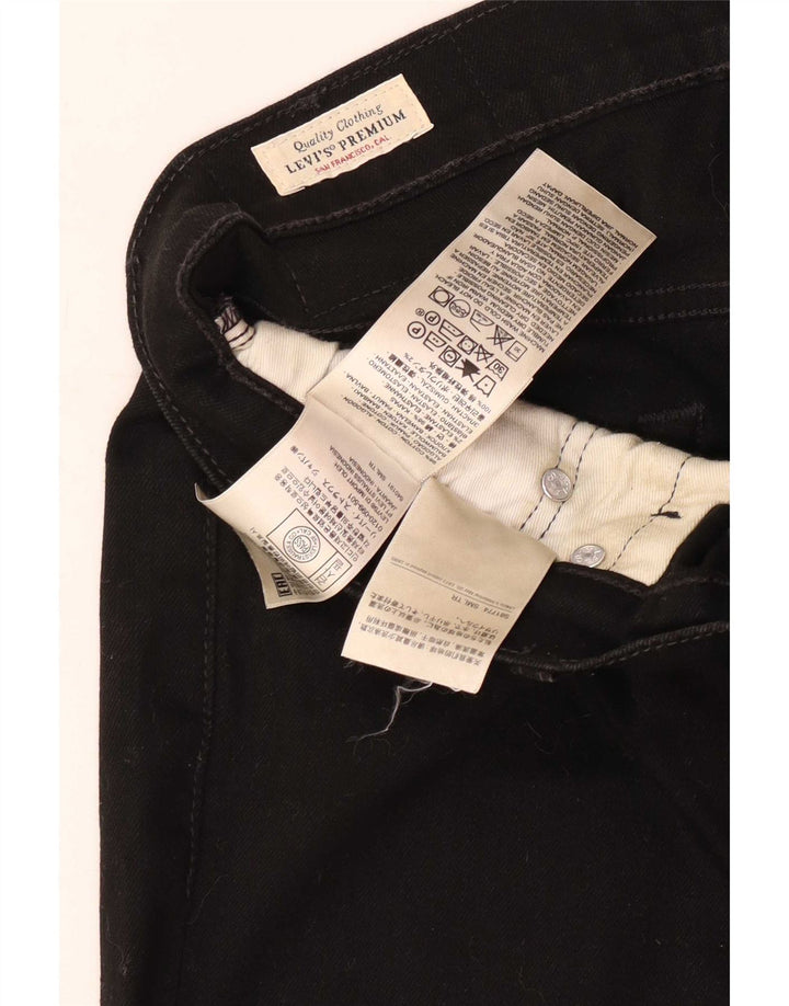Levi's muške 511 uske traperice W31 L34 crni pamuk