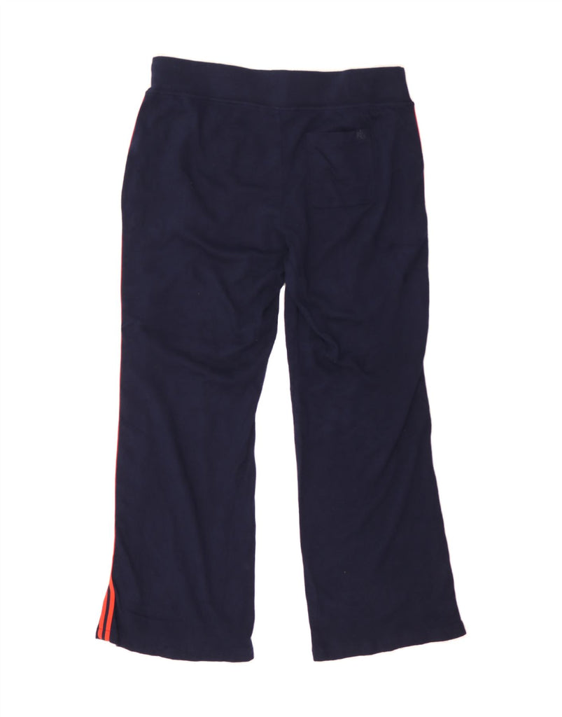 RALPH LAUREN Womens Tracksuit Trousers UK 16 Large  Navy Blue Cotton Vintage Ralph Lauren and Second-Hand Ralph Lauren from Messina Hembry 