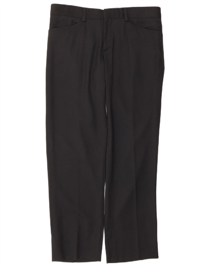 DOLCE & GABBANA muško dvodijelno odijelo IT 50 Large W36 L31 Crna nova vuna