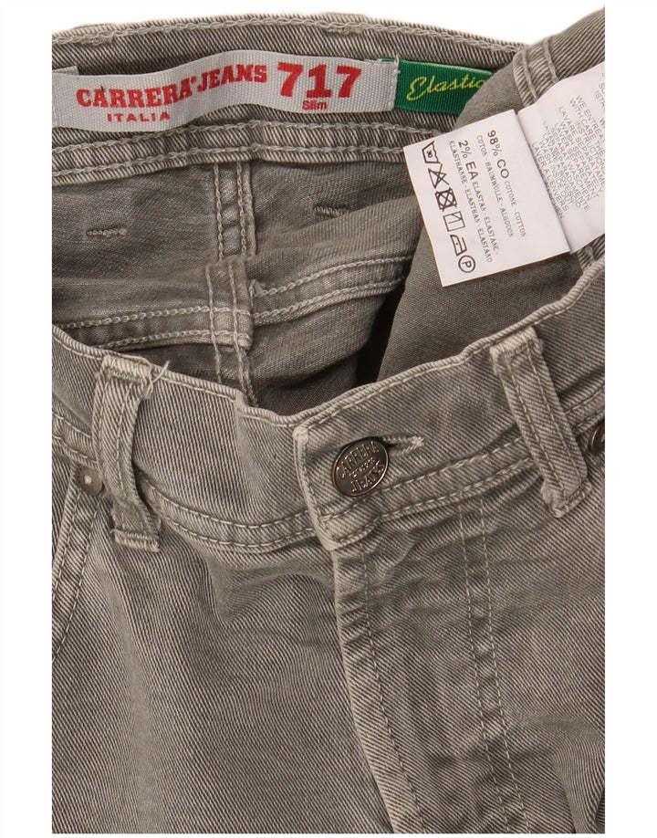 CARRERA Mens 717 Slim Jeans IT 48 Srednje W33 L32 Sivi pamuk
