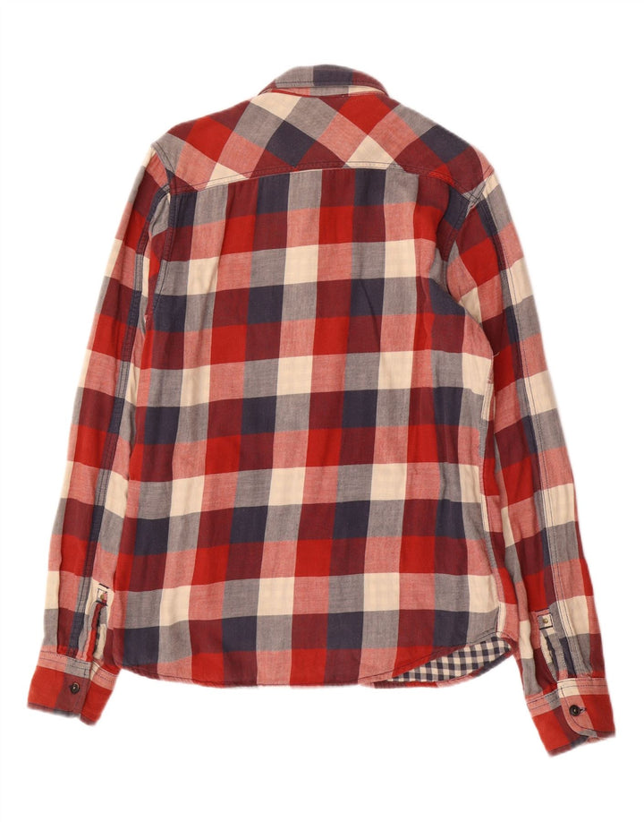 SCOTCH & SODA Muška flanelska košulja srednje crvene karirane boje