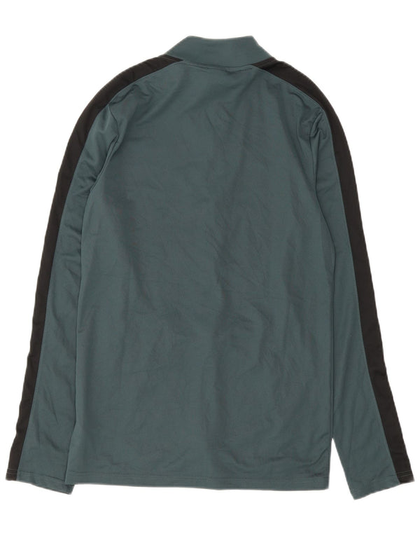 Nike Dri Fit Slim Gornja jakna za trenirku UK 10 Small Green Colourblock