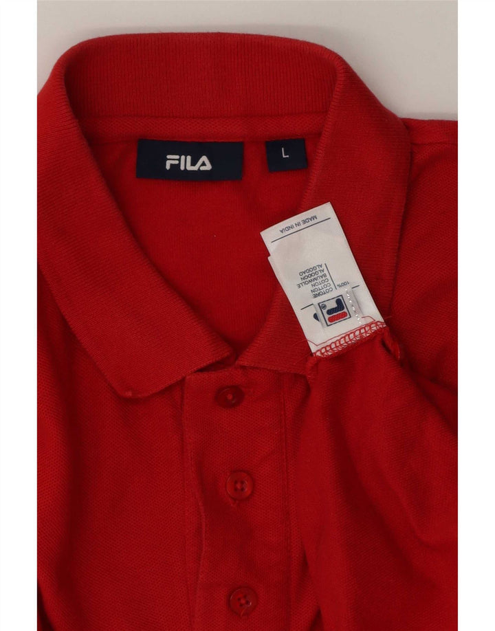 Fila muška polo majica velika crvena pamuk