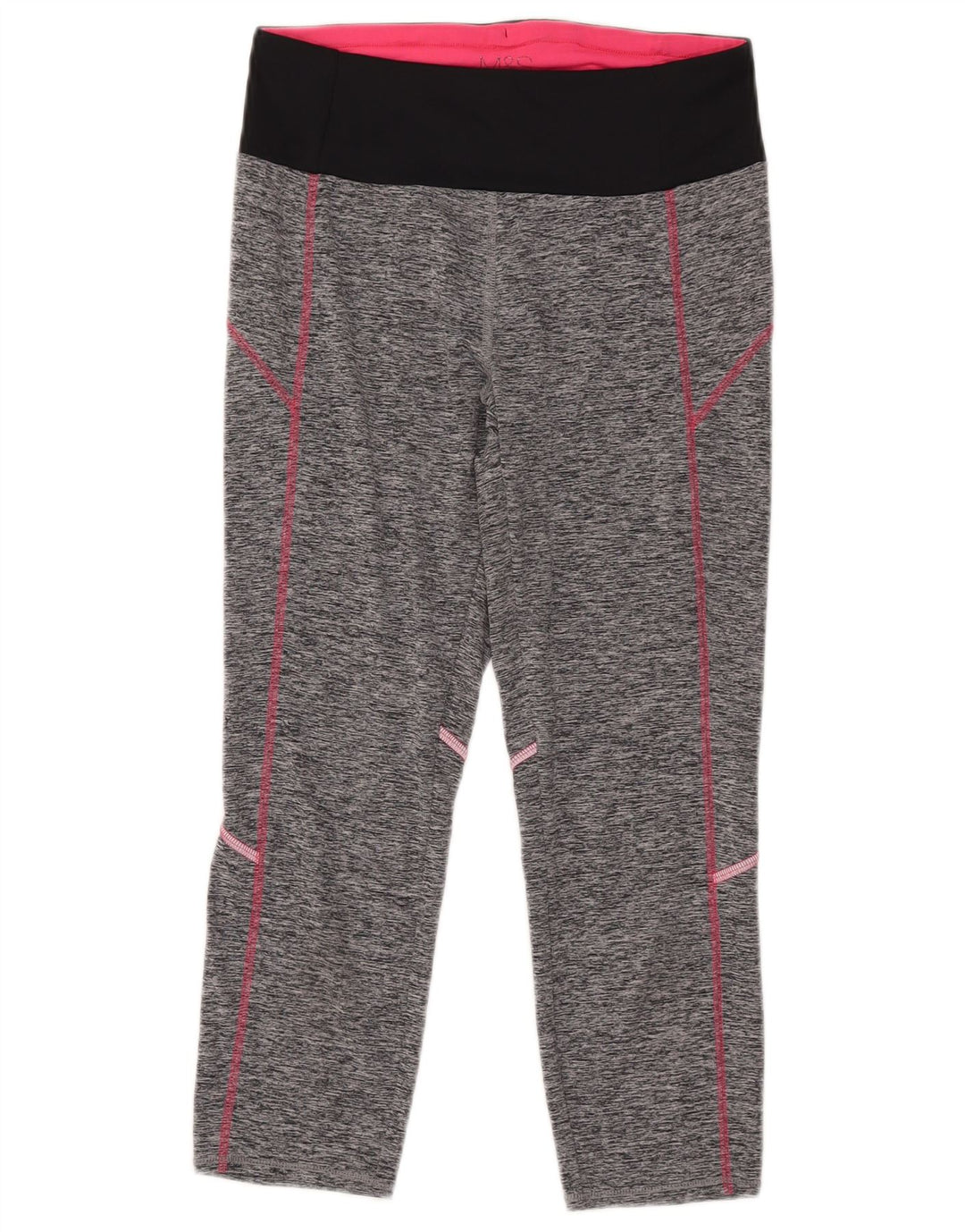 MARKS & SPENCER Ženske kapri tajice UK 10 Small Gray Colourblock