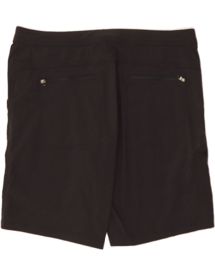 L.L.BEAN Womens Cargo Shorts US 16 2XL W38  Black Nylon Vintage L.L.Bean and Second-Hand L.L.Bean from Messina Hembry 