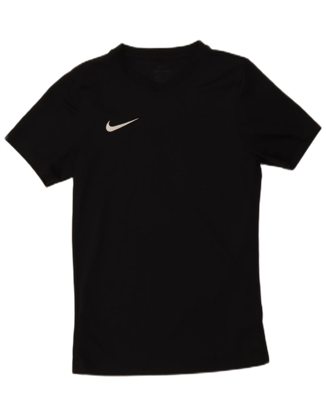 Nike Dri Fit majica kratkih rukava, mali crni poliester